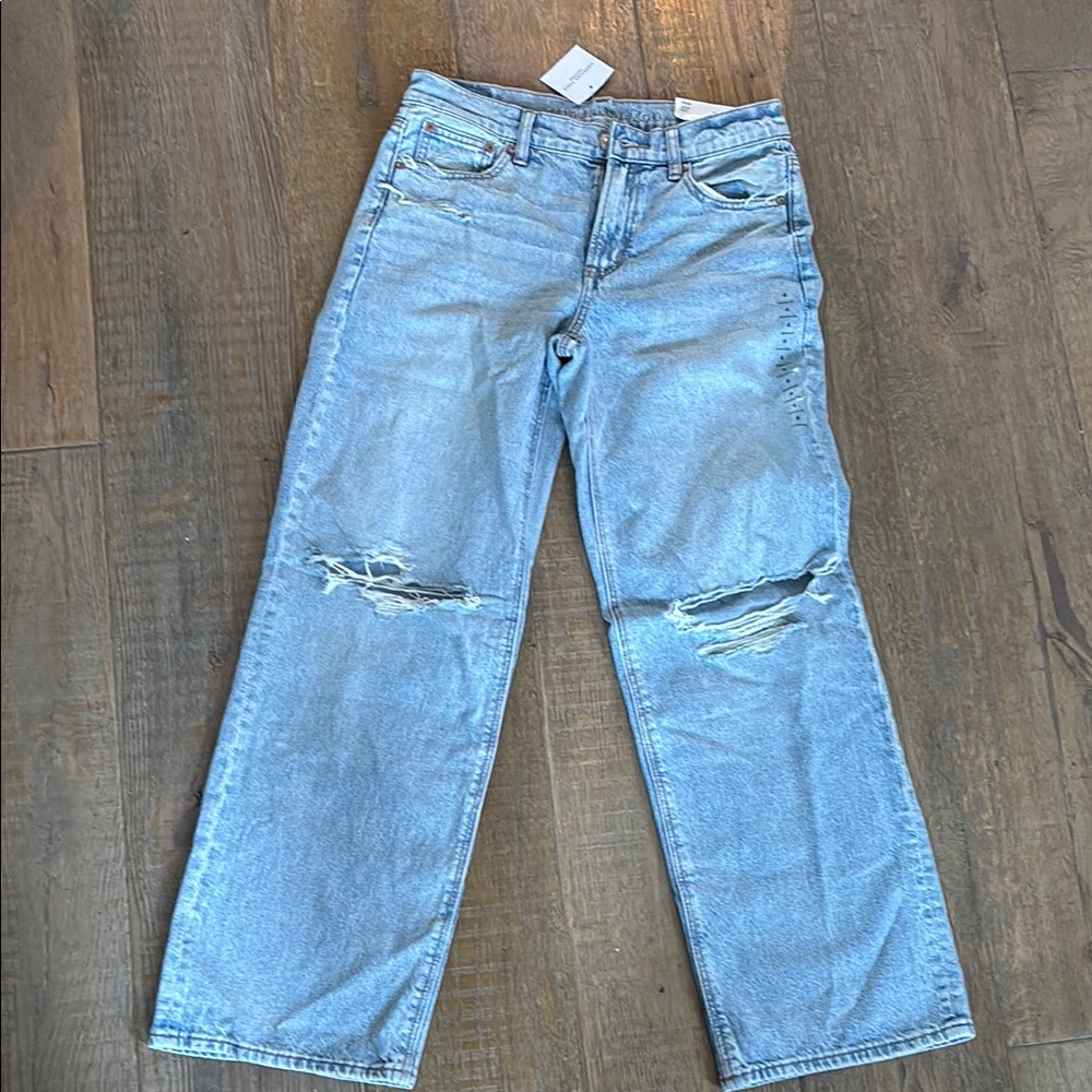 American Eagle Outfitters Strigid stovepipe jeans size 4/27w